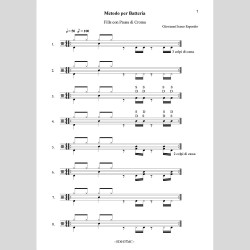 Metodo per Batteria vol. II, by Ivano Esposito