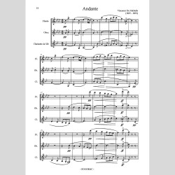 Piccole composizioni originali da camera per clarinetto e altri strumenti a fiato, di Riccardo Amore