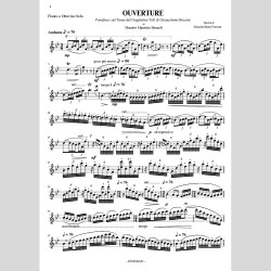 Ouverture, for Flute o Piccolo flute by Massimiliano Ferrara