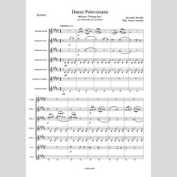 A. Borodin, Danze Polovesiane, trascr. for Ensemble di clarinetti by Mauro Caturano