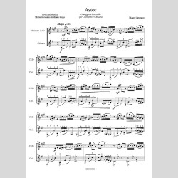 Astor, for Clarinet and Guitar by Mauro Caturano
