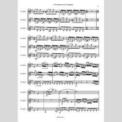 Divertimento in F major, for three clarinet by Gaetano Apicella