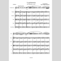 Perle Romantiche for Clarinet and strings by Giuseppe Carannante, "Canto di primavera" e "Serenata"