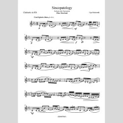 Sincopatology, for Clarinet by Ugo Raimondi