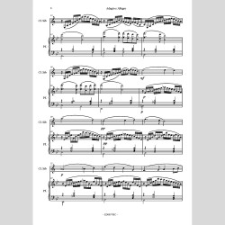 Adagio and Allegro, for Clarinet and Piano by Gaetano Apicella and Francesca Apicella