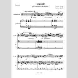Fantasia, for Clarinet and Piano by Gaetano Apicella and Francesca Apicella