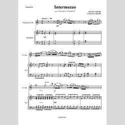 Intermezzo, for Clarinet and Piano by Gaetano Apicella and Francesca Apicella