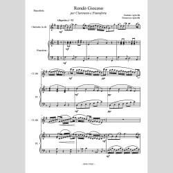 Rondò giocoso, for Clarinet and Piano by Gaetano Apicella and Francesca Apicella