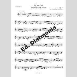 Agnus Dei di J.S.Bach, arr. per Corno o Trombone e Pianoforte di Antonio e Paolo Reda