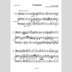 Crisantemi by G. Puccini, arr. for Corno or Trombone and Pianoforte by Antonio and Paolo Reda