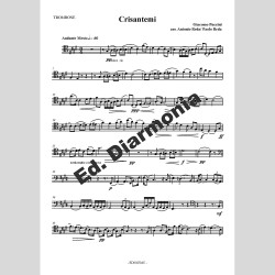 Crisantemi by G. Puccini, arr. for Corno or Trombone and Pianoforte by Antonio and Paolo Reda
