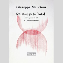 Divertimento per tre clarinetti, di Giuseppe Maucione