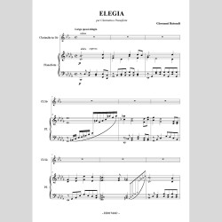 Elegy for Clarinet and Piano, by Giovanni Rotondi