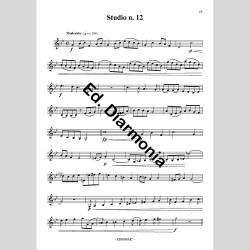 12 Studi per Corno di Luigi Gigantiello