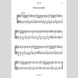 Duettando, 32 duetti progressivi per due clarinetti, di Giuseppe Carannante