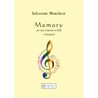 Memory, for Sax alto and Piano by Salvatore Marchese